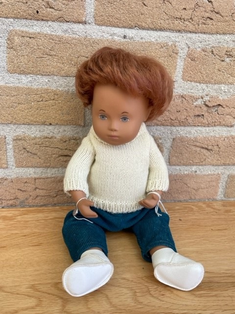 Poupée Sasha Doll 515S Baby Ginger Red Hair - UK Box & Tags - Années 1980